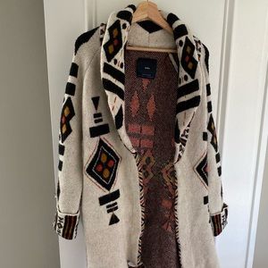 Zara Tribal Print Cardigan